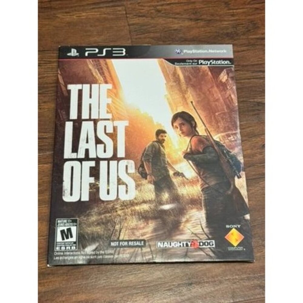 The Last Of Us PS3 Game Disc Naughty Dog Sony PlayStation 3 Walking Dead